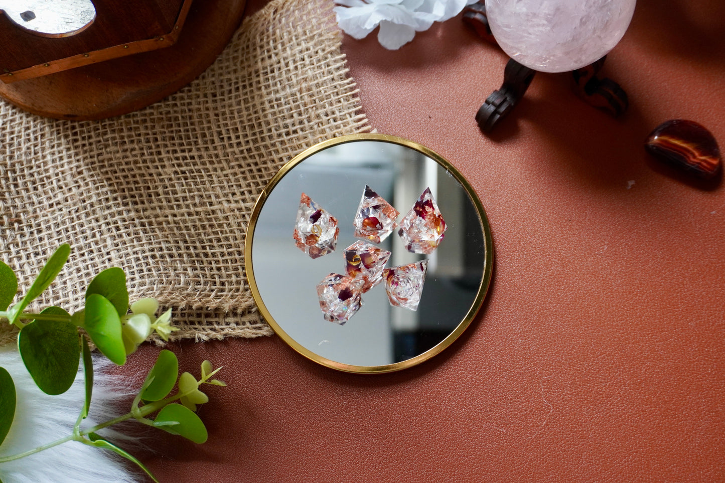 Spring court gem D6 set