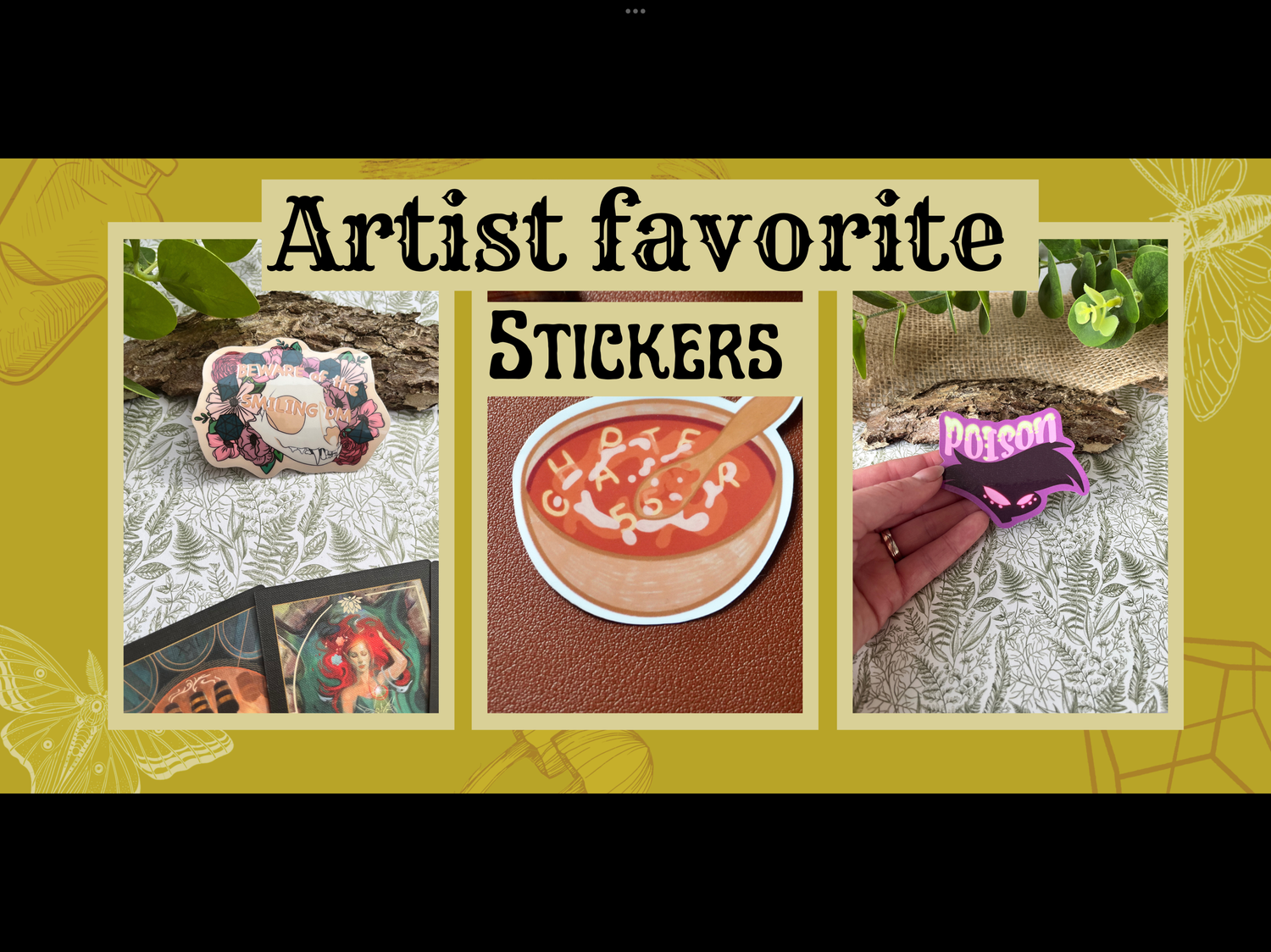 Artist favorite stickers