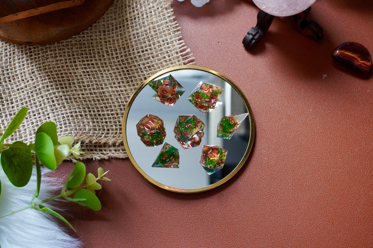 Fairy circle, dice set