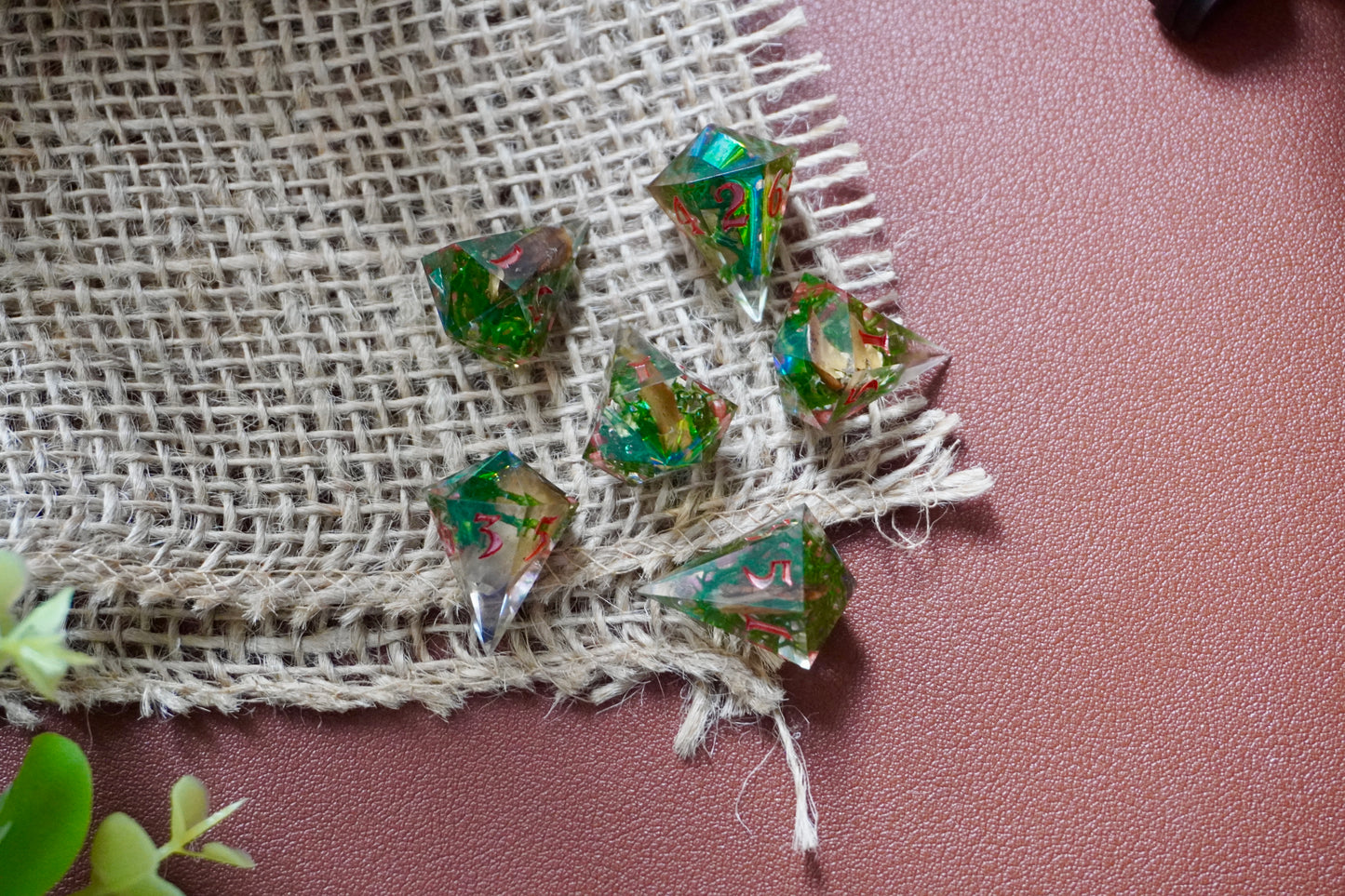 Fairy circle gem D6 set