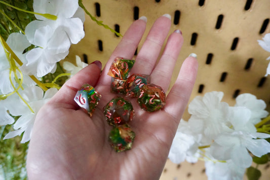 Fairy circle, dice set