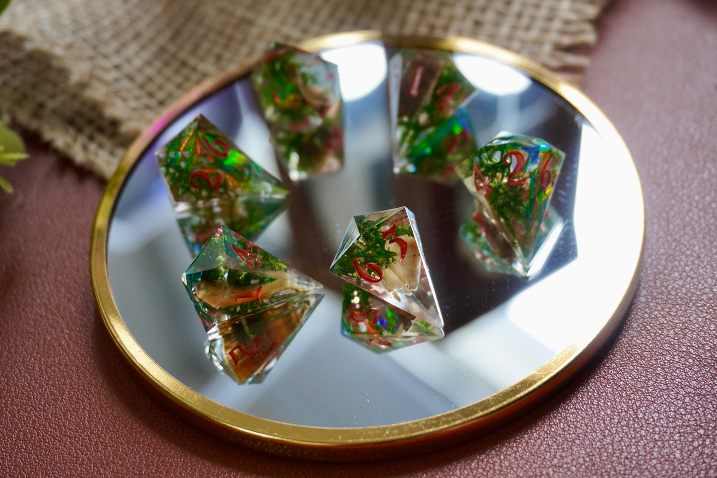 Fairy circle gem D6 set