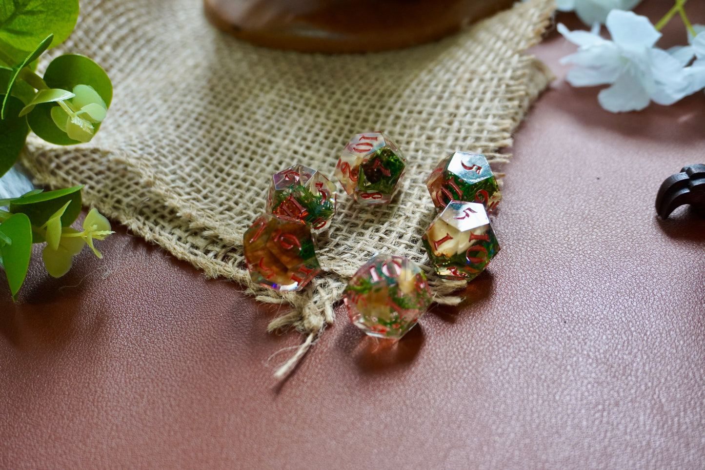 Fairy circle D12 dice set