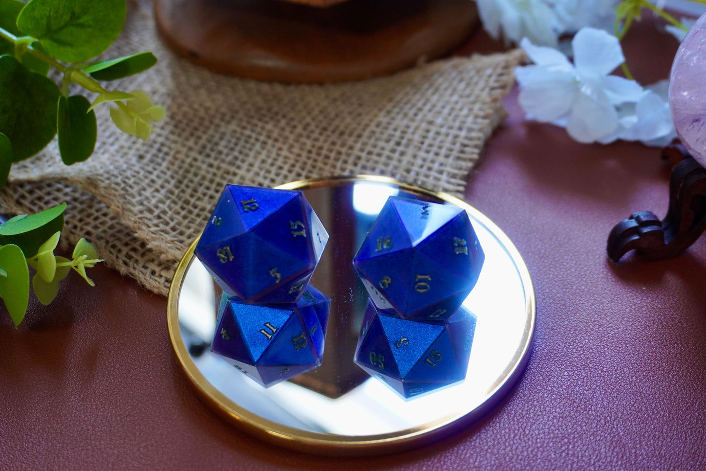 Bleu kameleon D20 chunk