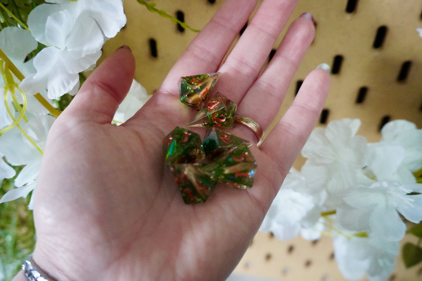 Fairy circle gem D6 set