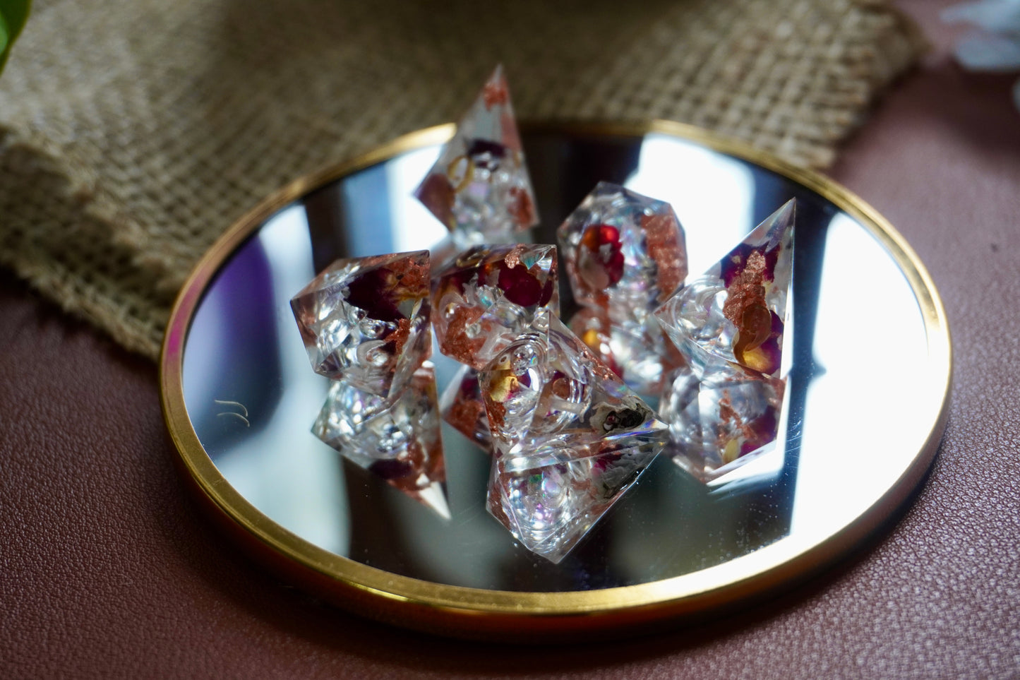 Spring court gem D6 set