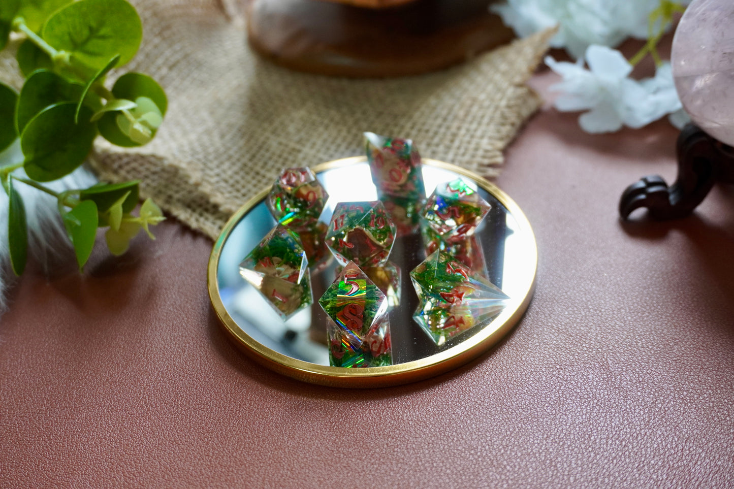 Fairy circle, dice set