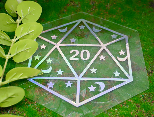 D20 sun catcher