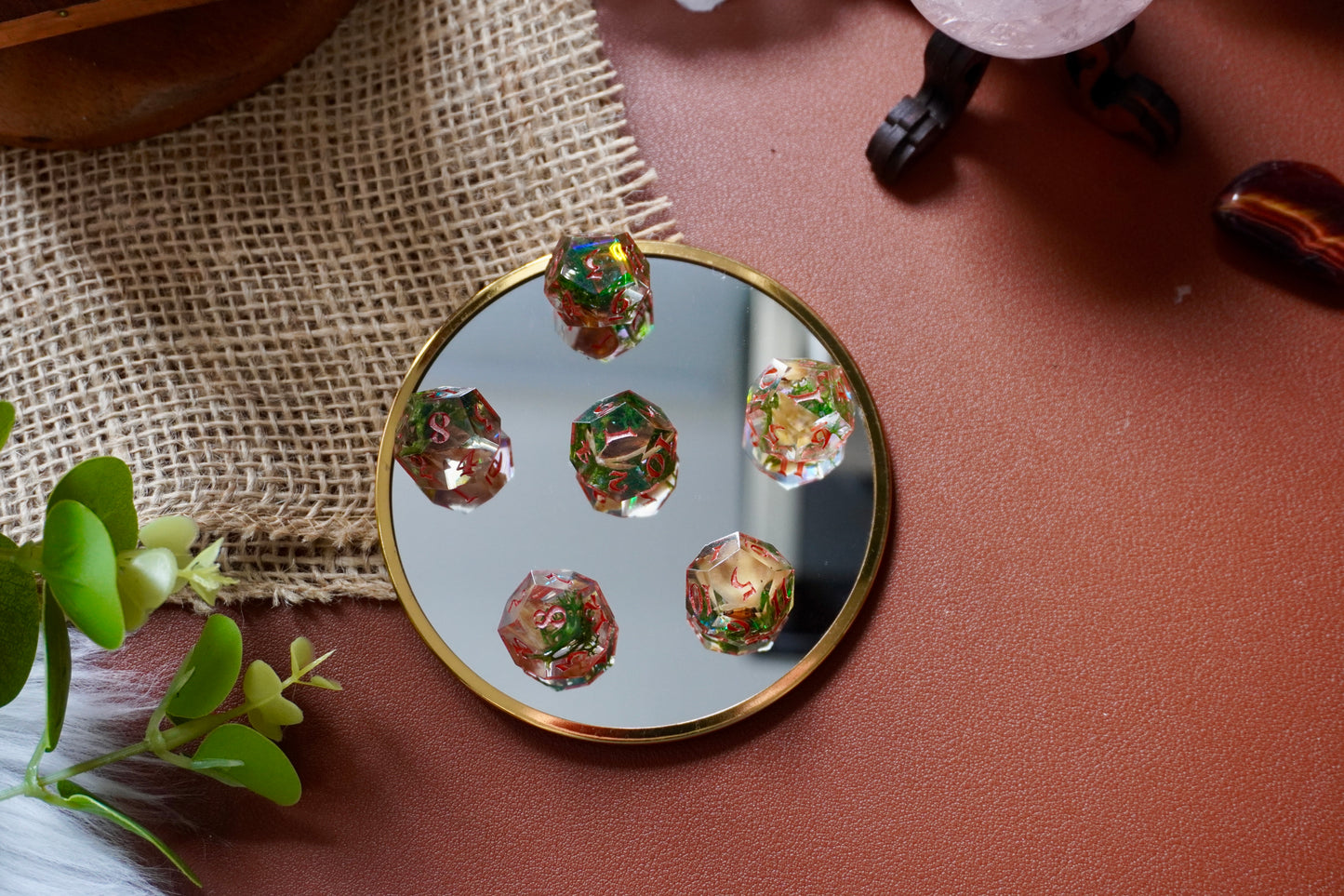 Fairy circle D12 dice set