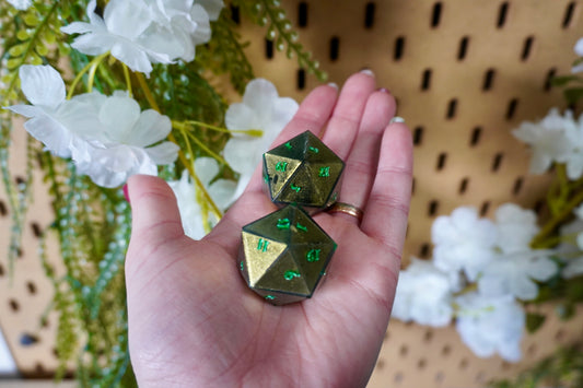 Green kameleon D20 chunk