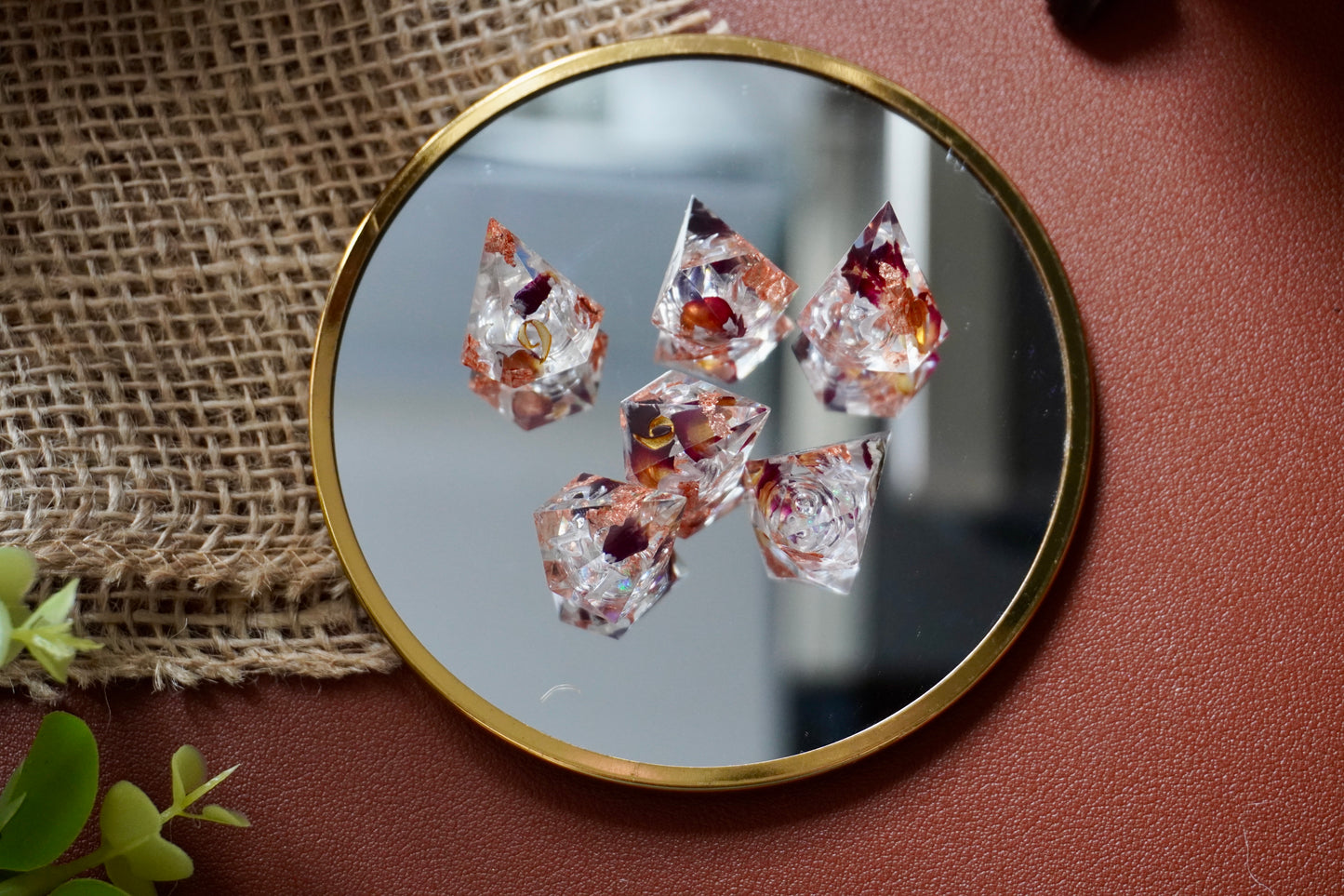 Spring court gem D6 set