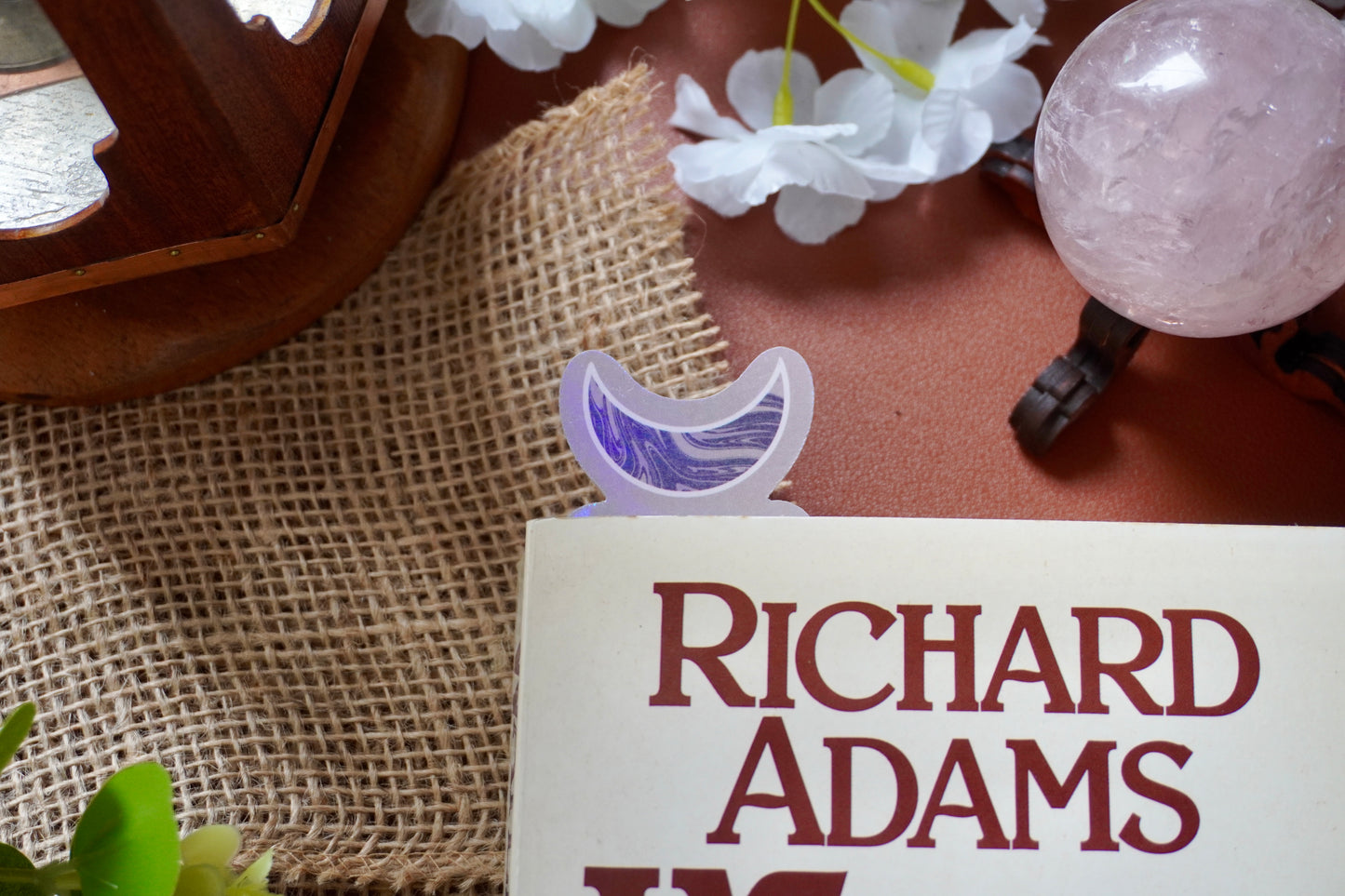 Moon vases book mark