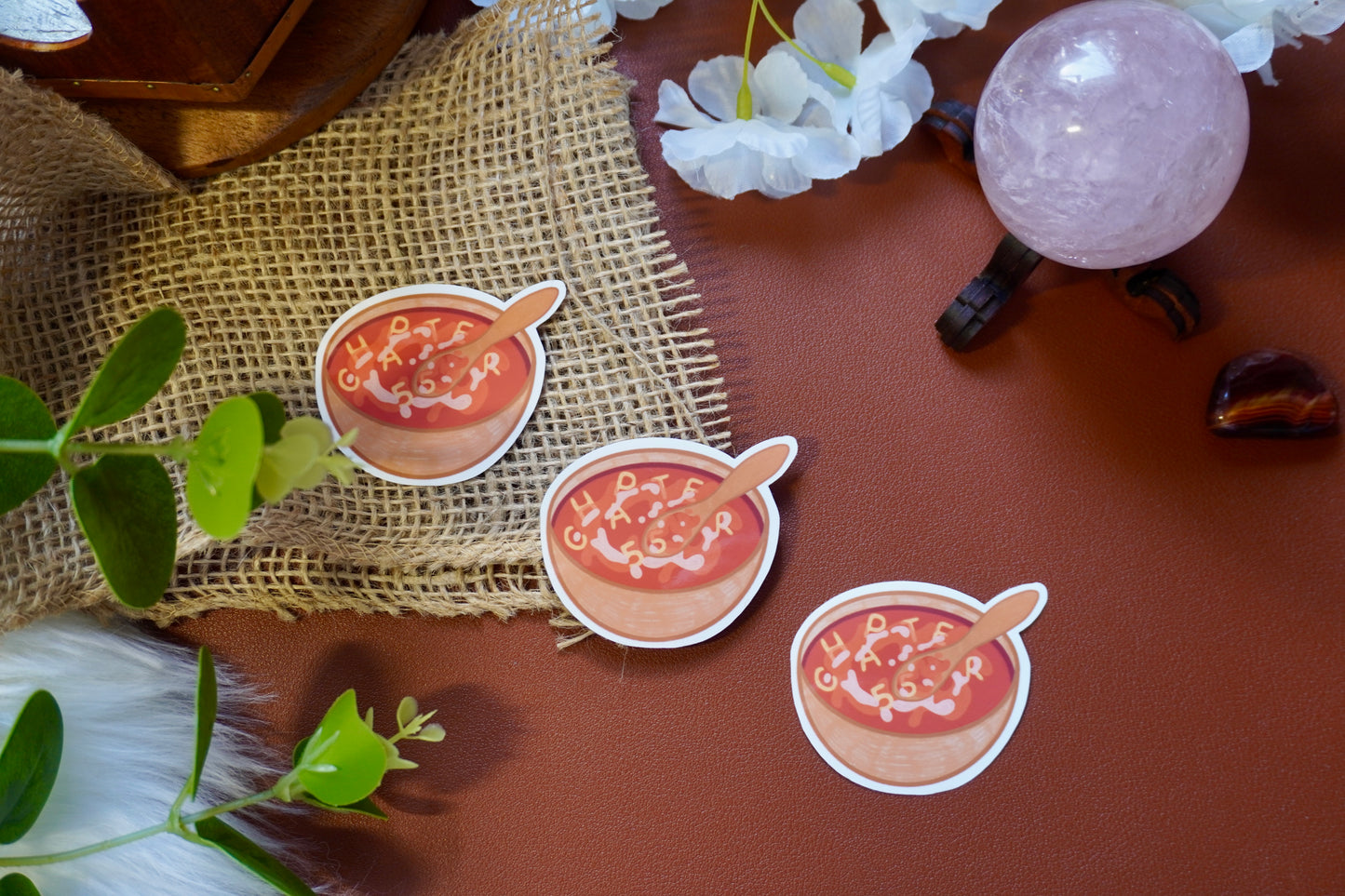 Acotar sticker; Chapter 55 soup