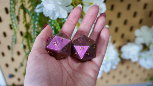 Pink kameleon D20 chunk