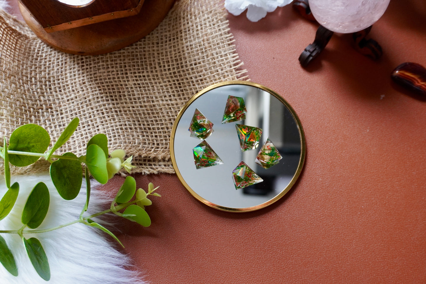 Fairy circle gem D6 set