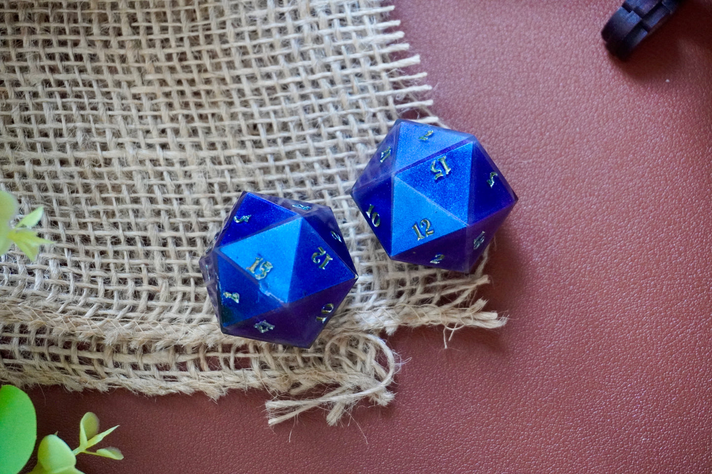 Bleu kameleon D20 chunk