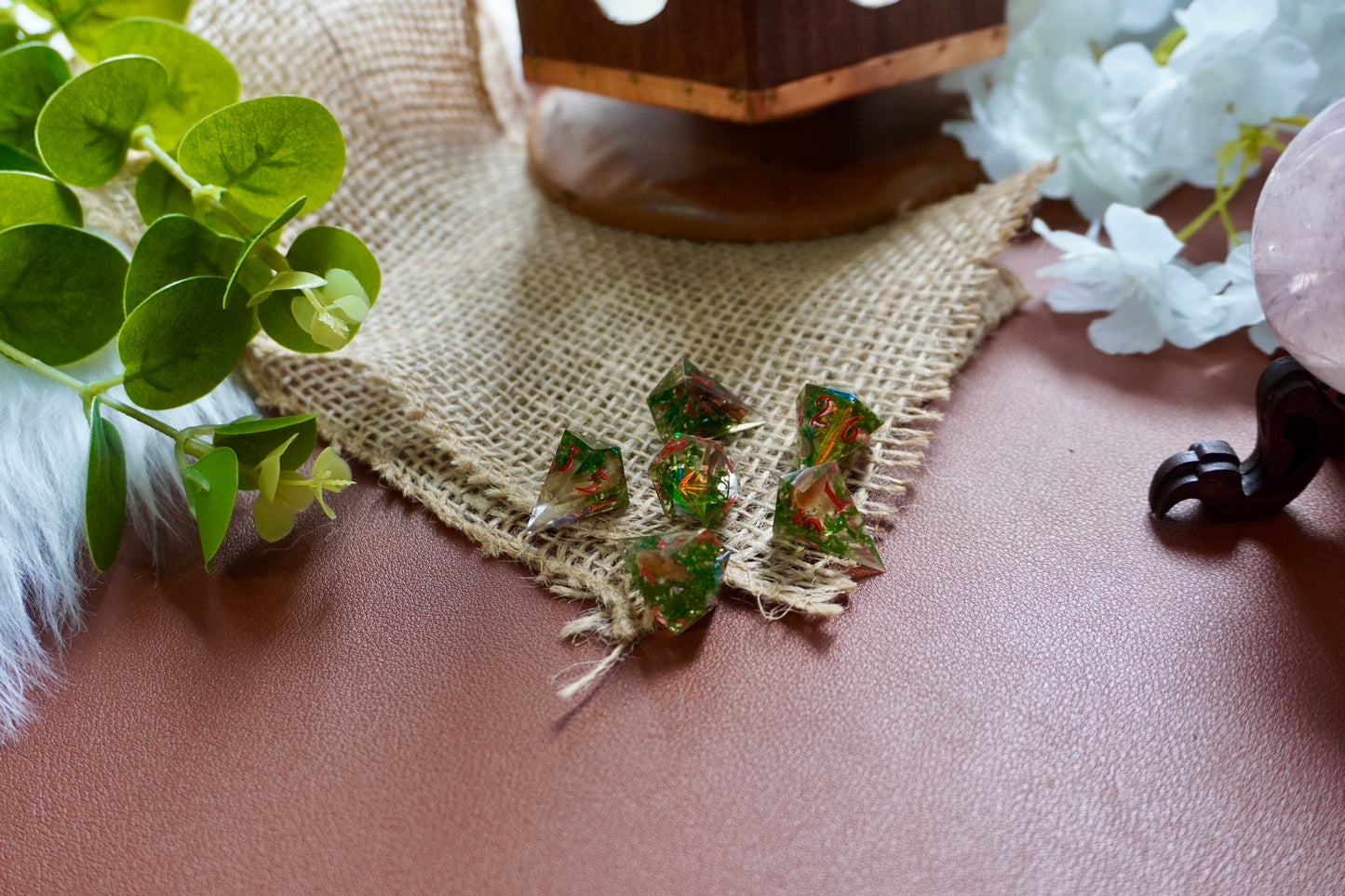 Fairy circle gem D6 set