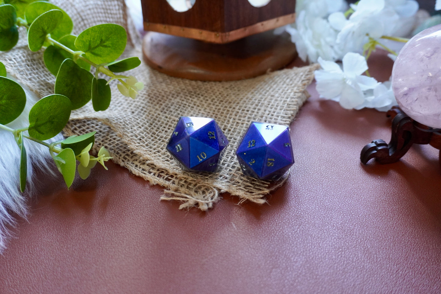 Bleu kameleon D20 chunk