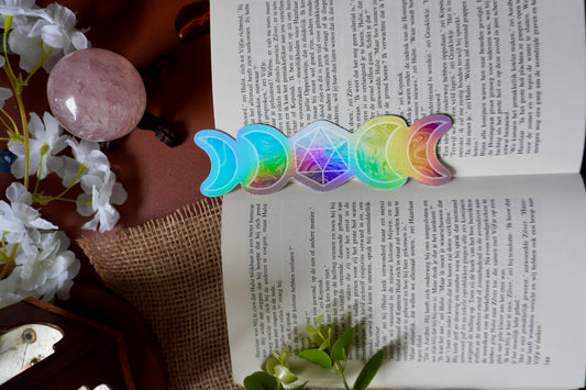 Moon vases book mark