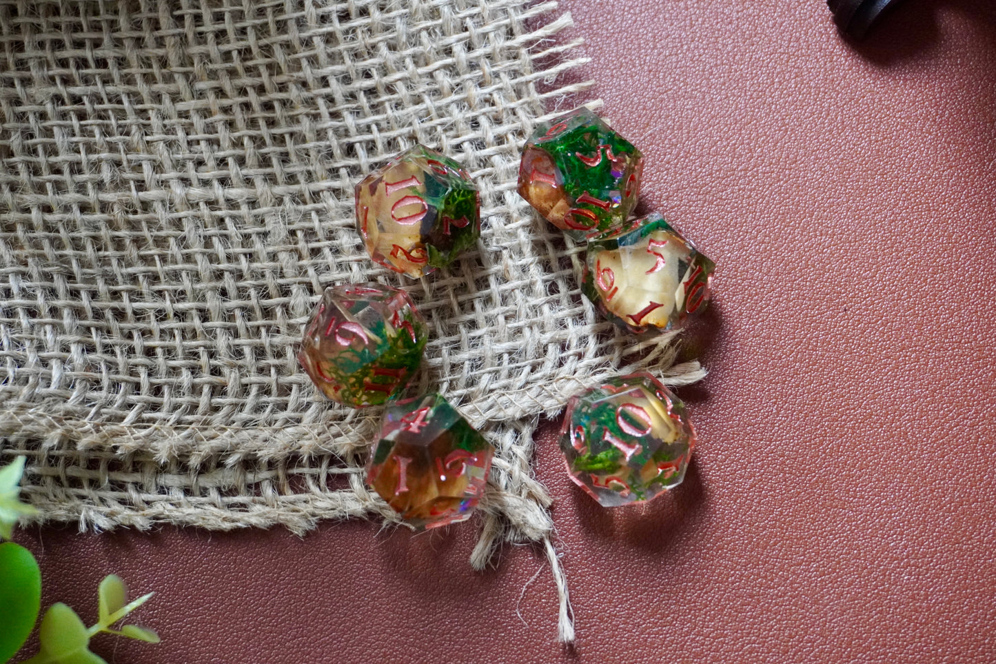 Fairy circle D12 dice set