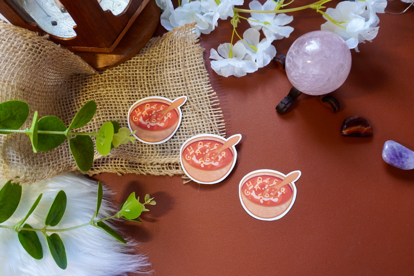 Acotar sticker; Chapter 55 soup