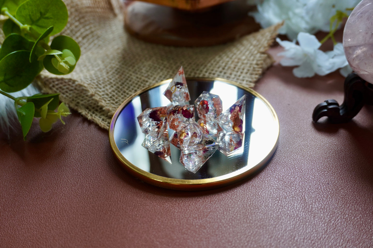 Spring court gem D6 set