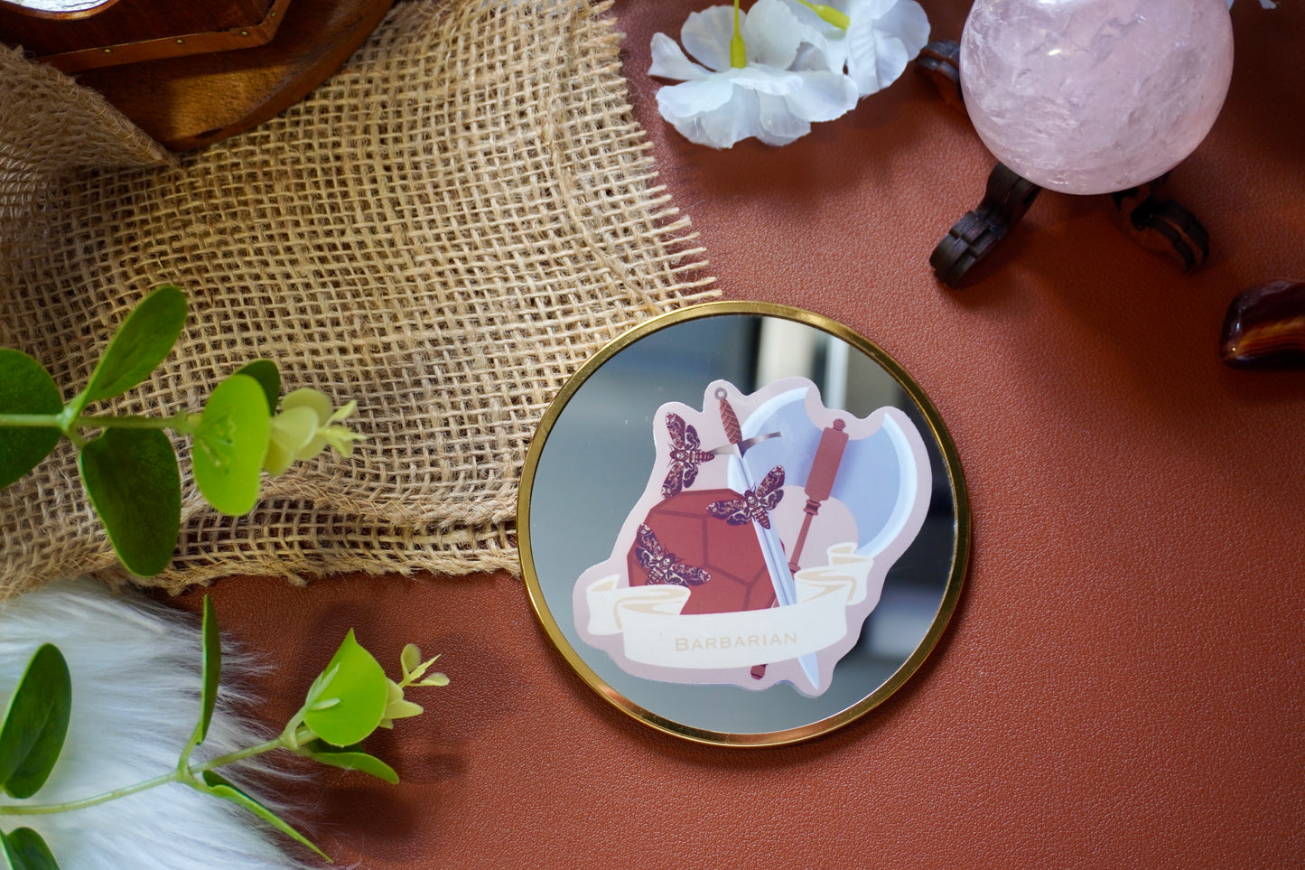 Barbarian class sticker