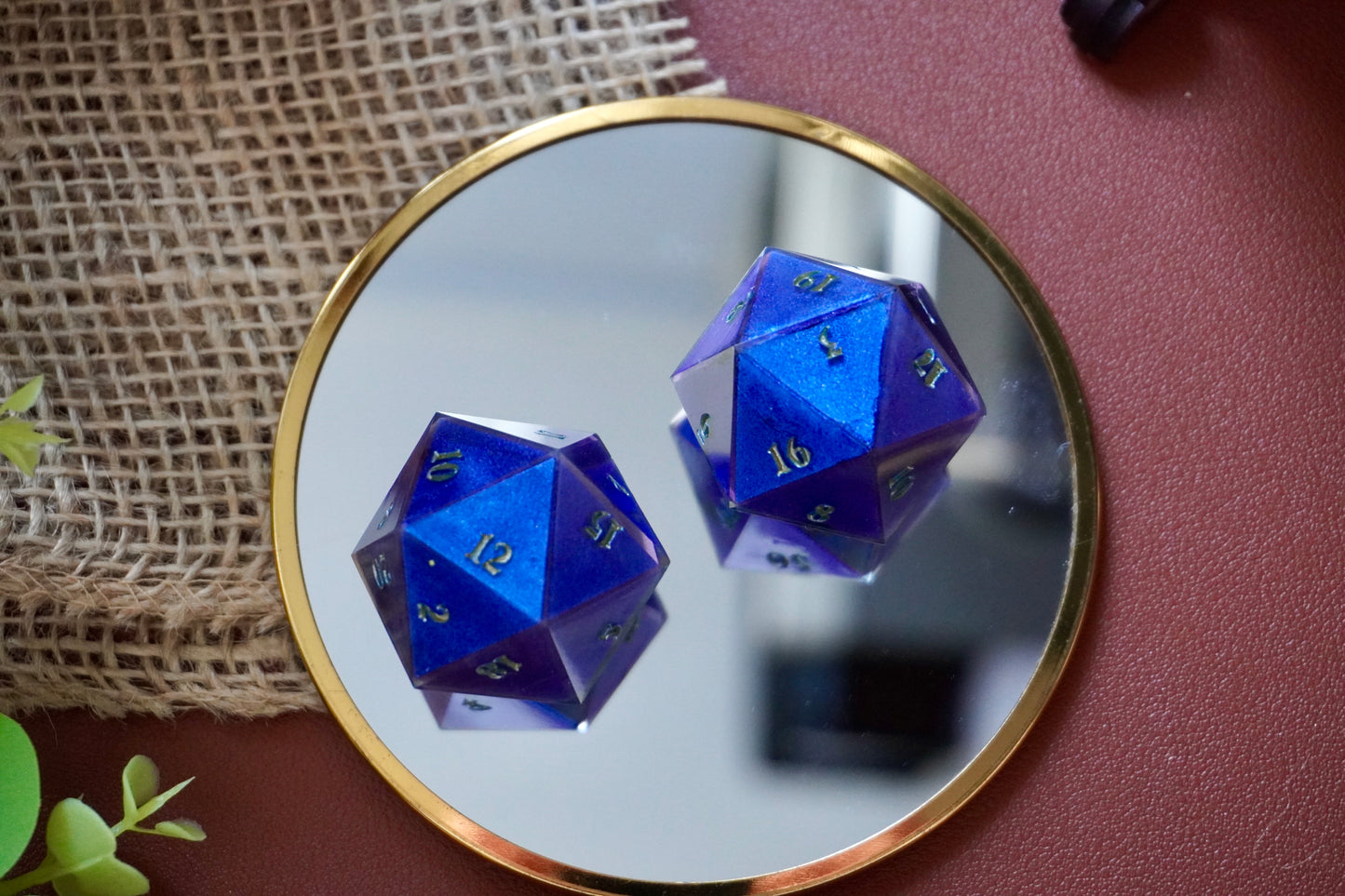 Bleu kameleon D20 chunk